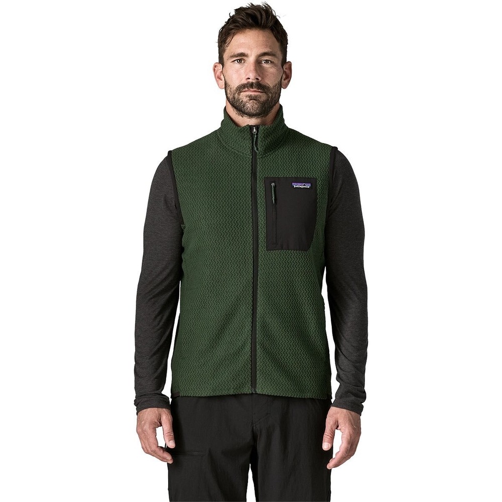 Patagonia R1 Air Vest Old Growth Green Medium New With Tags
